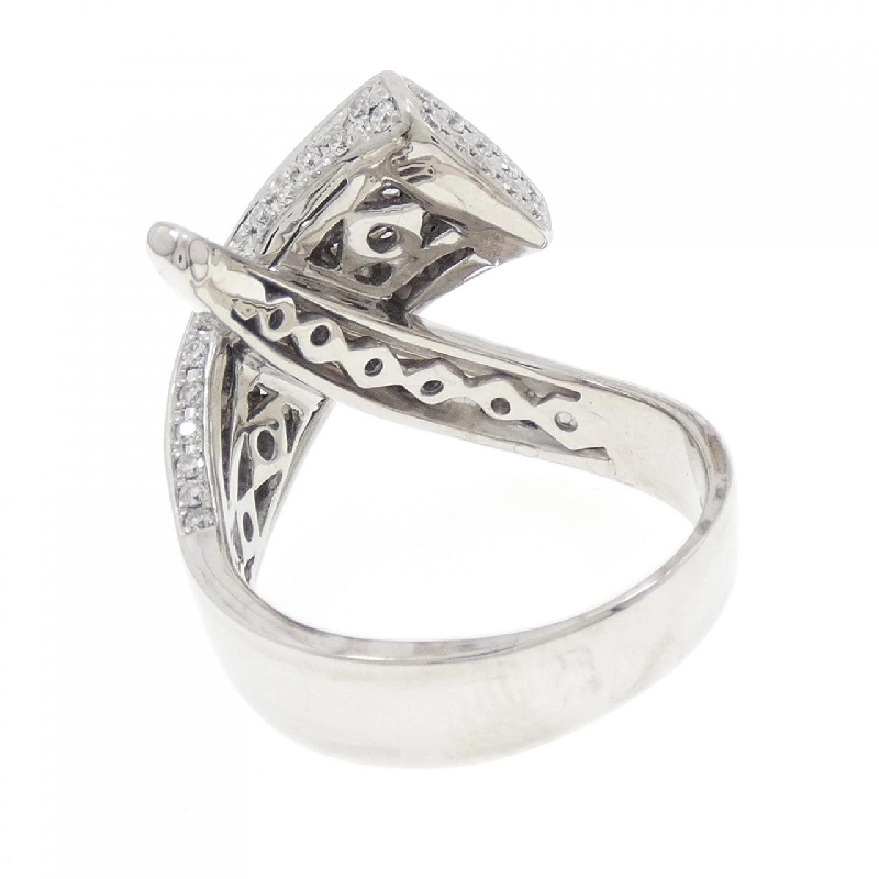 Nhẫn kim cương 750WG Pavé 0.97CT 666326