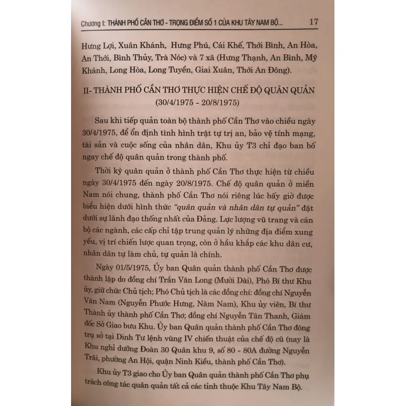 Lịch sử Đảng bộ quận Ninh Kiều Thành phố Cần Thơ tập II 745701