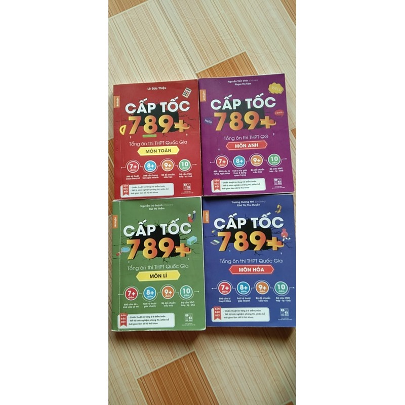 Combo 4 cuốn sách ôn thi THPTQG 84023
