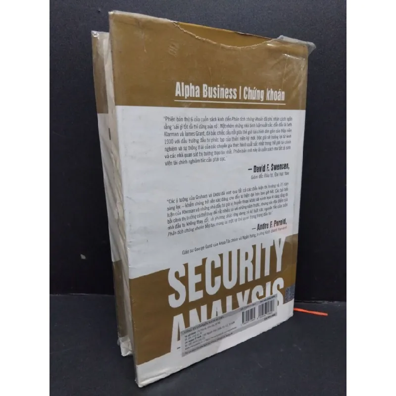 [Phiên Chợ Sách Cũ] Phân tích chứng khoán (bìa cứng, có seal) 2303 428161