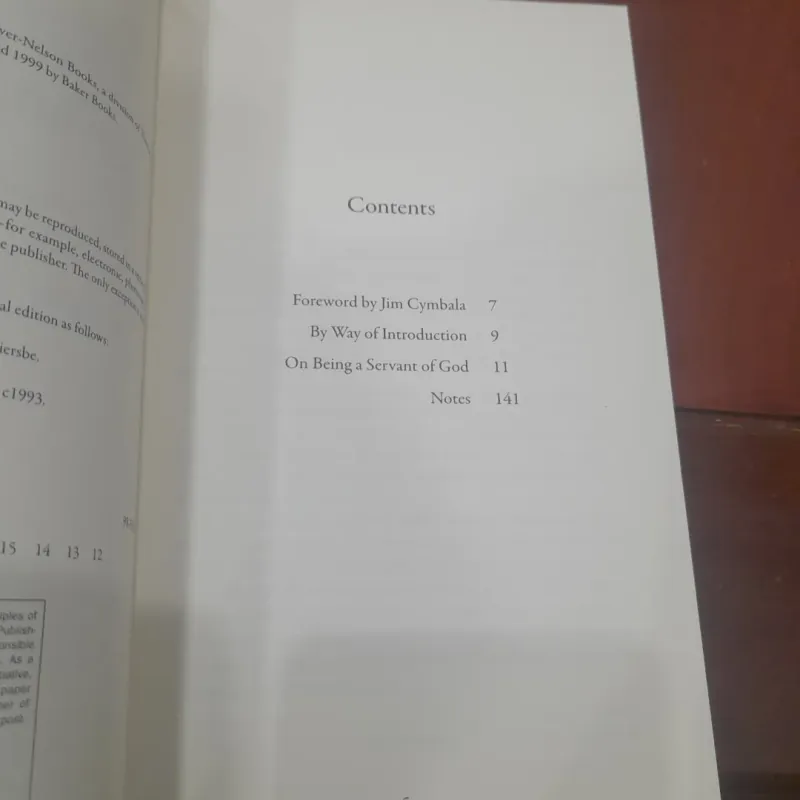 Warren W. Wiersbe - ON BEING a SERVANT of GOD 789586