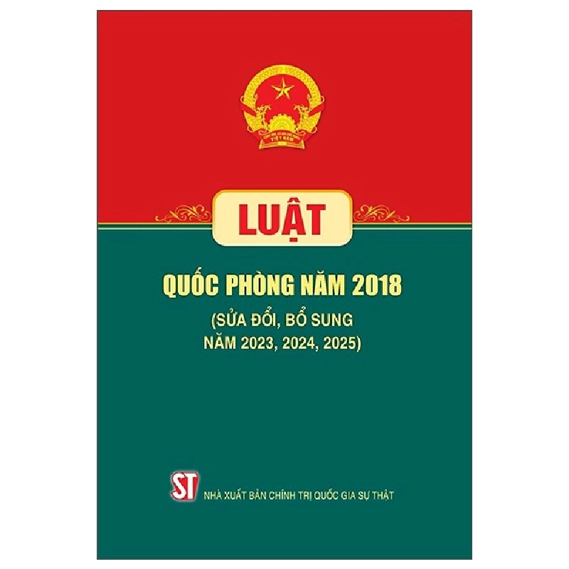Luật Quốc Phòng Năm 2018 (Sửa Đổi, Bổ Sung Năm 2023, 2024, 2025) (2025) - Quốc Hội 739971