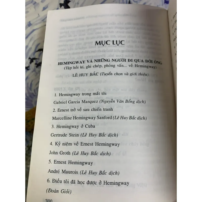 Hemingway Và Những Người Đi Qua Đời Ông 928046