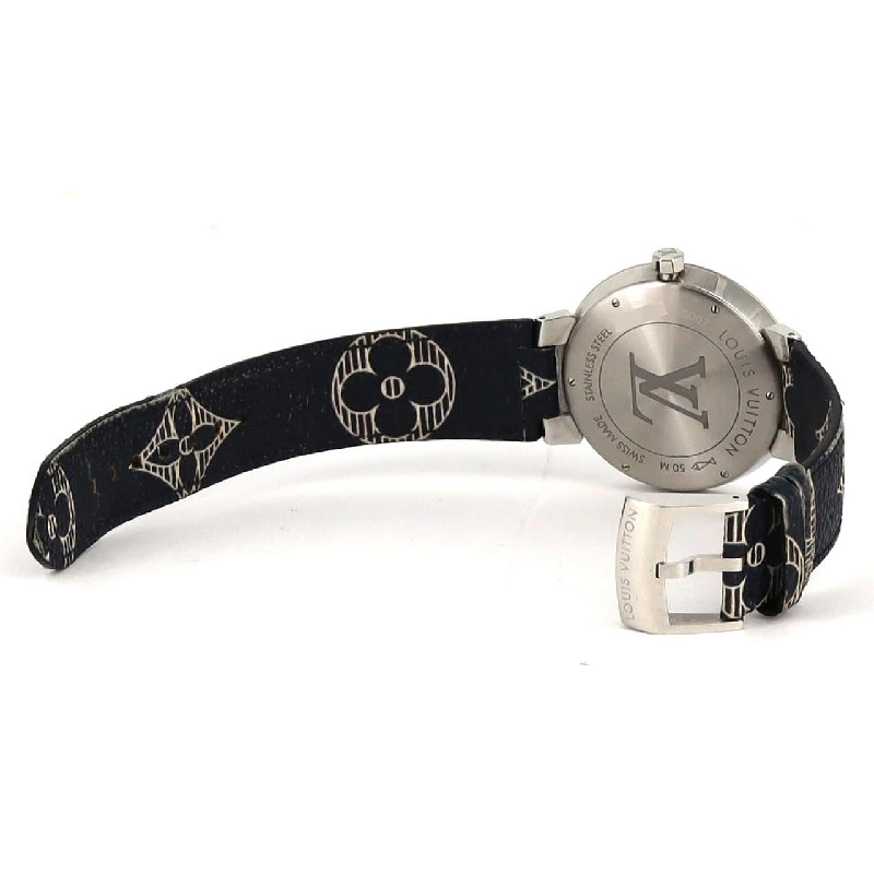 Đồng hồ Louis Vuitton Tambour Slim Q2D07 SS Quartz - Hàng hiệu Chính hãng 882145