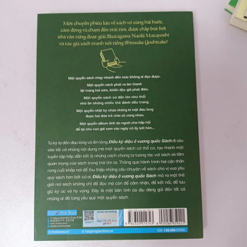 Điều Kỳ Diệu Ở Vương Quốc Sách - Shinsuke Yoshitake & Naoki Matayoshi (sách mới) 1021177