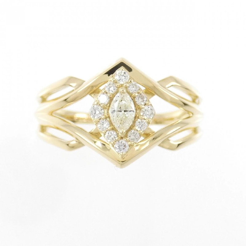 Nhẫn kim cương K18YG 0.18CT - Hàng hiệu chính hãng 855462