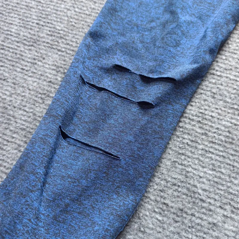 Quần thun ôm mặc tập thể dục màu xanh đen 933339