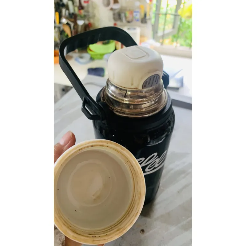 Bình Giữ Nhiệt Cofee Cup - màu đen - 1 lít 751640