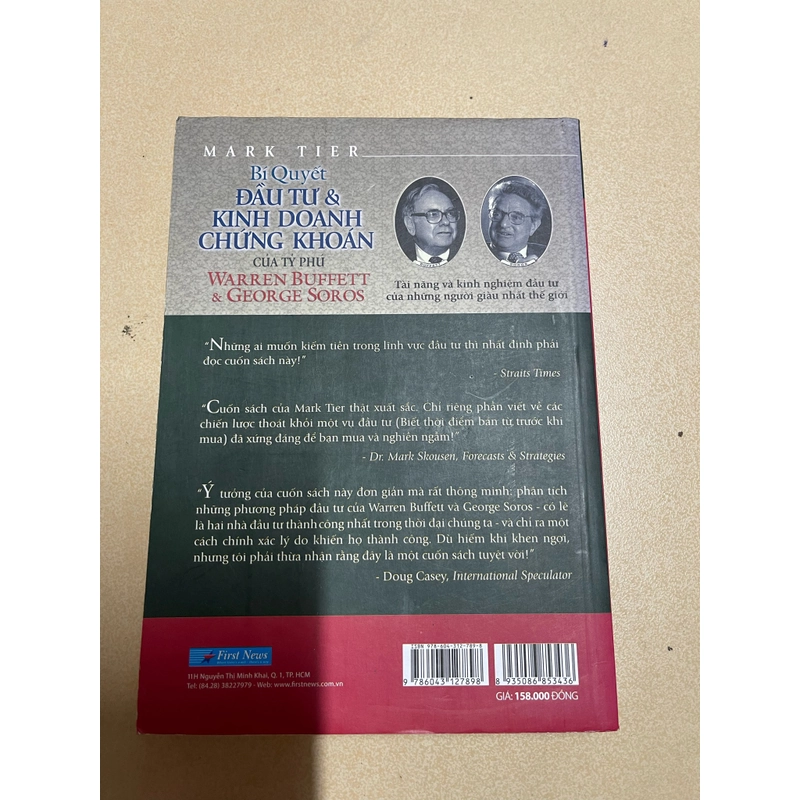 Bí Quyết Đầu Tư & Kinh Doanh Chứng Khoán Của Tỷ Phú Warren Buffett Và George Soros (c) 471625