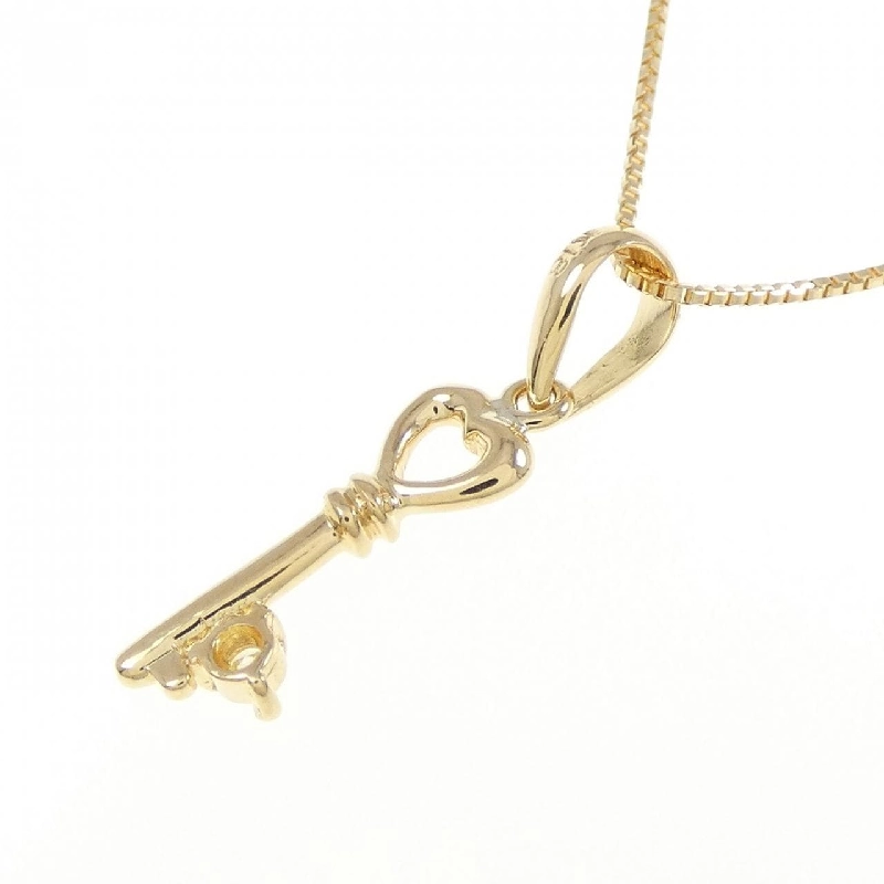 K18YG Khóa Kim Cương Dây Chuyền - Hàng hiệu Chính hãng 861602