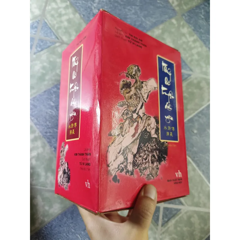 Thủy Hử truyện diễn nghĩa ( 2 tập, có hộp đẹp) - Thị Nại Am 776916