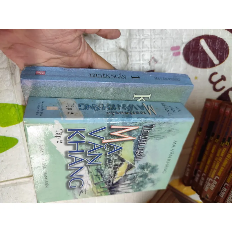 COMBO 2 CUỐN TRUYỆN NGẮN MA VĂN KHÁNG (TẬP 1 & TẬP 2) -k4 1019016