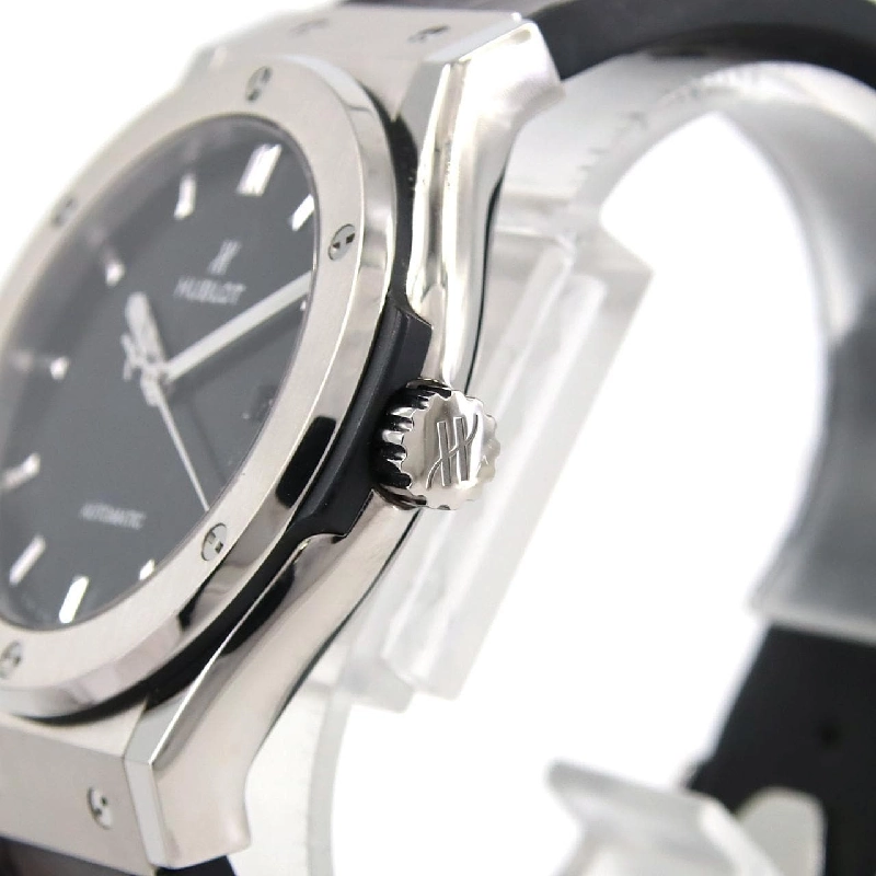 Hublot Classic Fusion Titanium Black Shiny 542.NX.1270.LR TI tự động - Hàng hiệu Chính hãng 882136