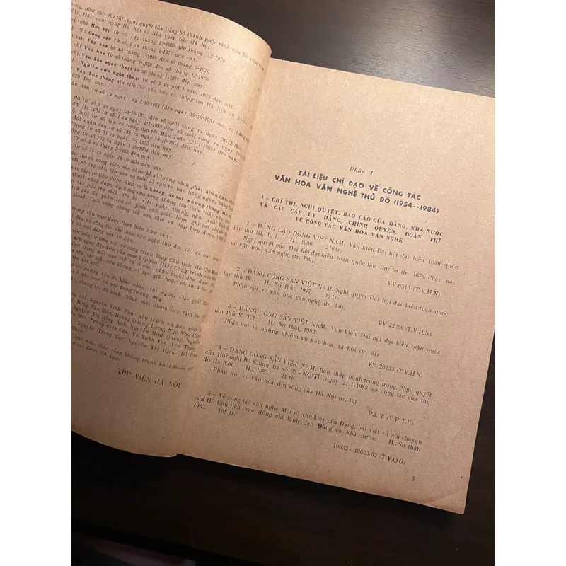📖 Ba mươi năm văn hoá văn nghệ Hà Nội (1954-1984) Thư mục kỷ niệm ngày giải phóng thủ đô 590800