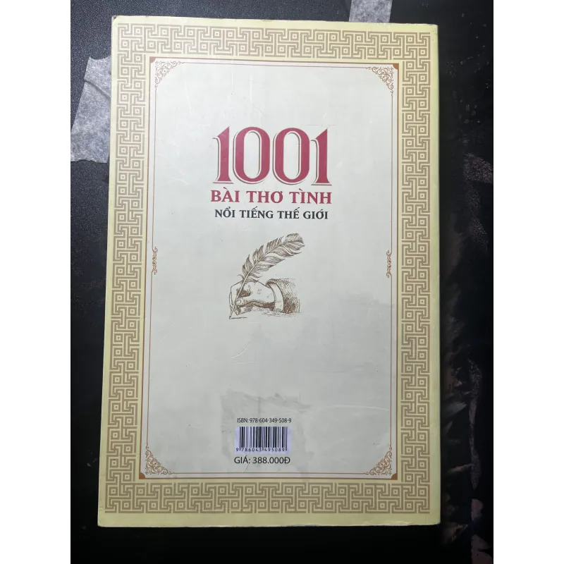 Sách 1001 bài thơ tình nổi tiếng thế giới 757305