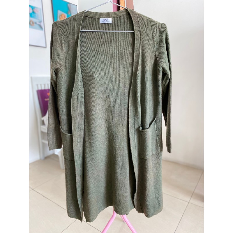 áo cardigan dáng dài 6086