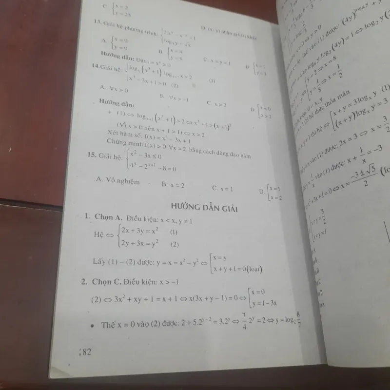 700 câu hỏi trắc nghiệm ĐẠI SỐ & GIẢI TÍCH 12 931152