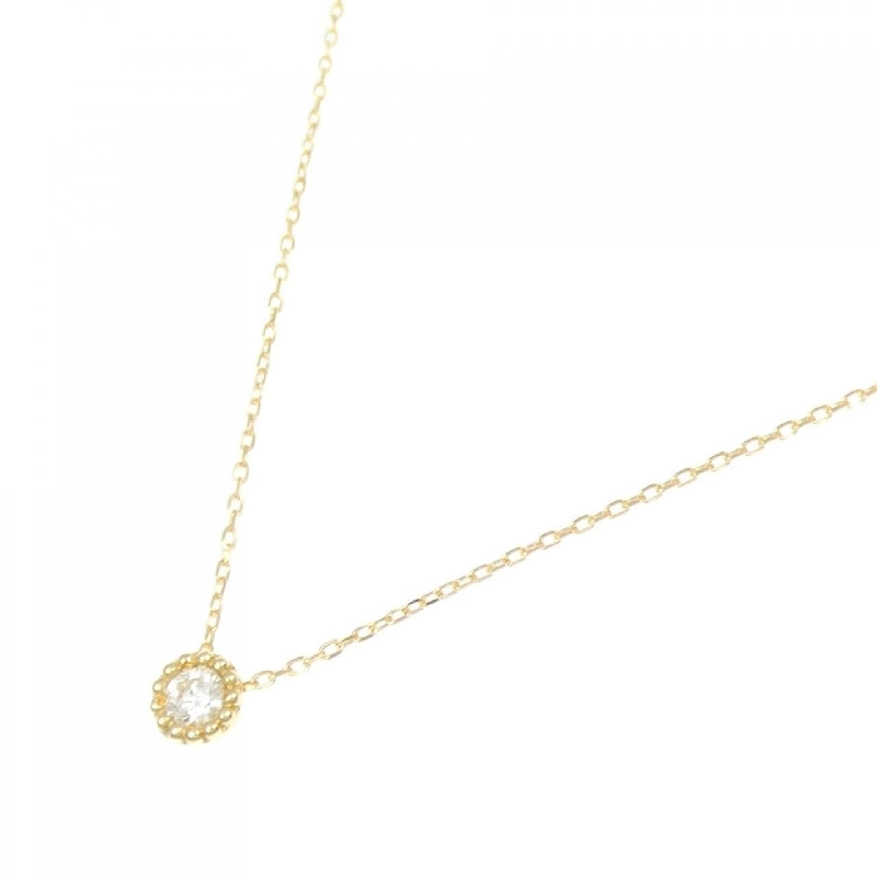 Dây chuyền kim cương K18YG 0.05CT - Hàng hiệu Chính hãng 860091