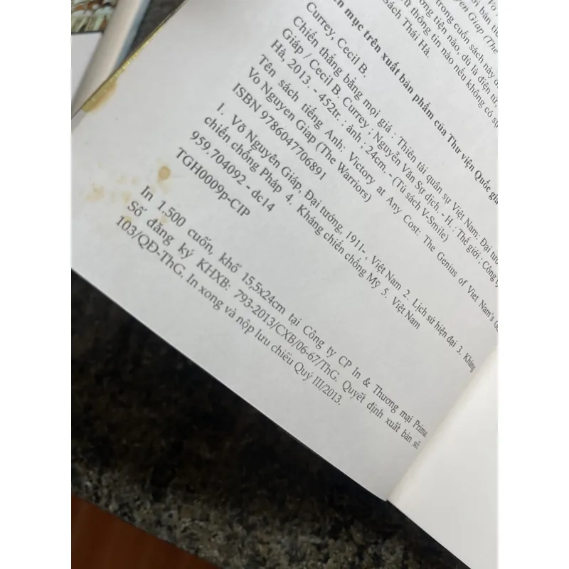 Chiến thắng bằng mọi giá Võ Nguyên Giáp 707511