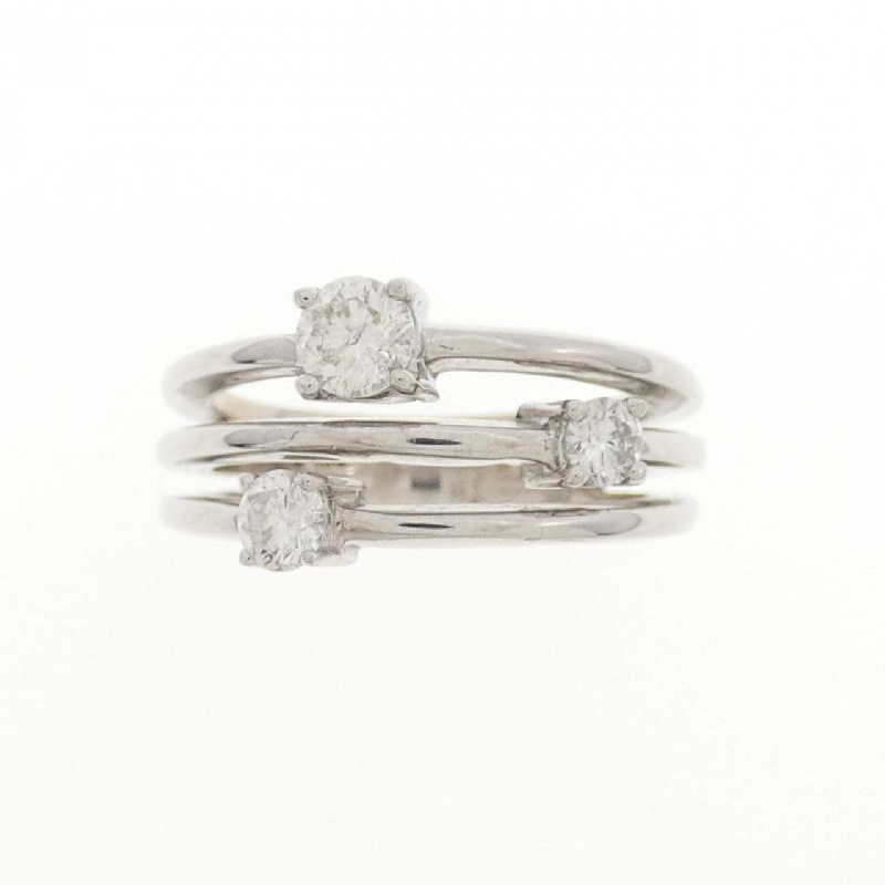 Nhẫn kim cương K18WG 0.50CT 668037