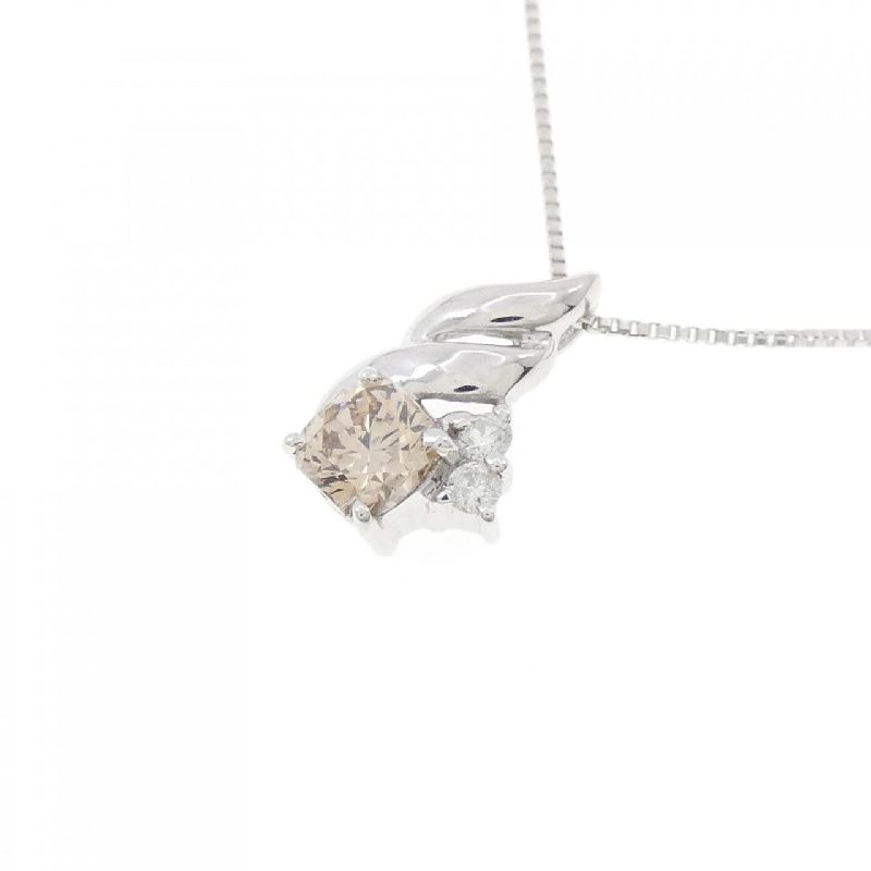 K18WG Dây chuyền kim cương 0.354CT - Hàng hiệu Authentic 868299