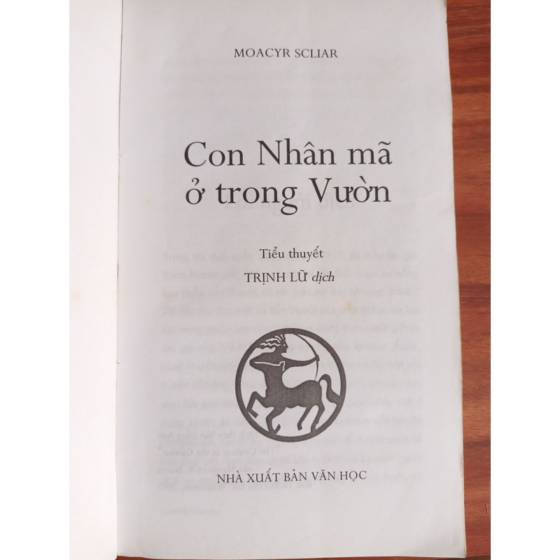 Con Nhân Mã Ở Trong Vườn - Moacyr Scliar 147898