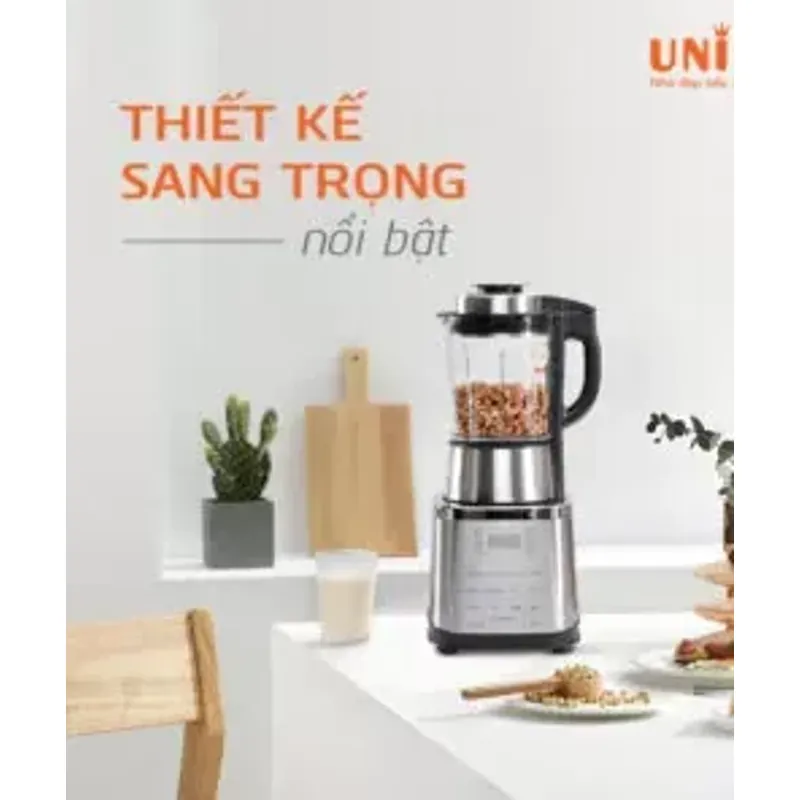 💡 Máy làm sữa hạt UNIE V8S – Thông minh, an toàn, phù hợp mọi căn bếp! 715256