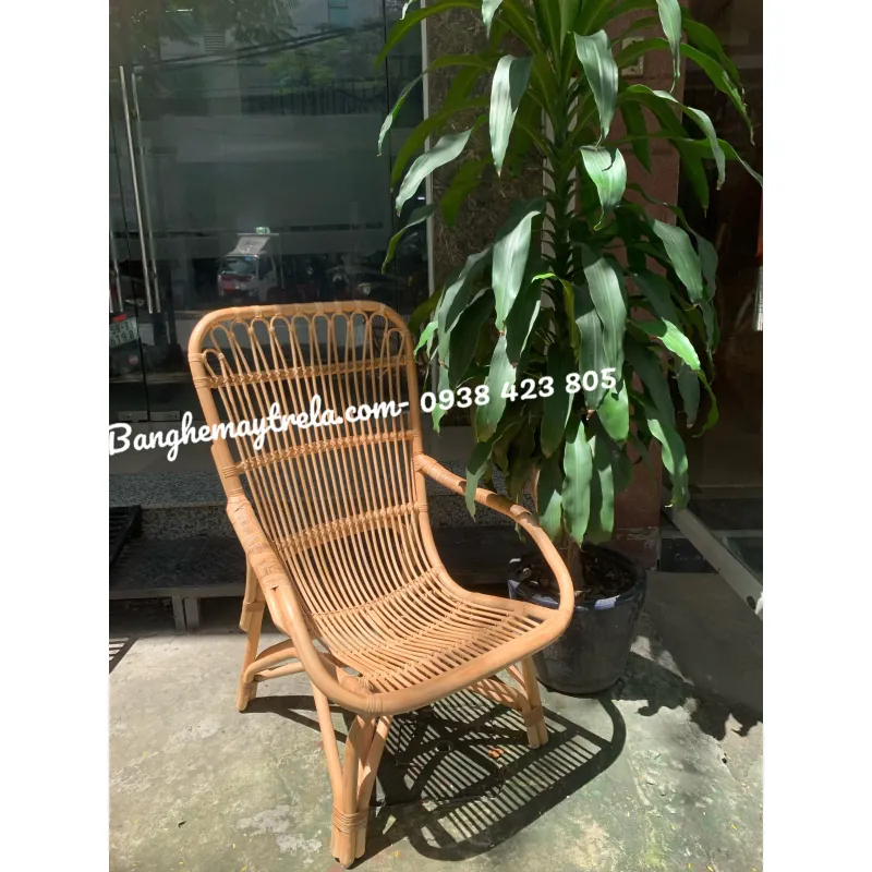 Ghế mây tự nhiên đọc sách thư giãn 675362