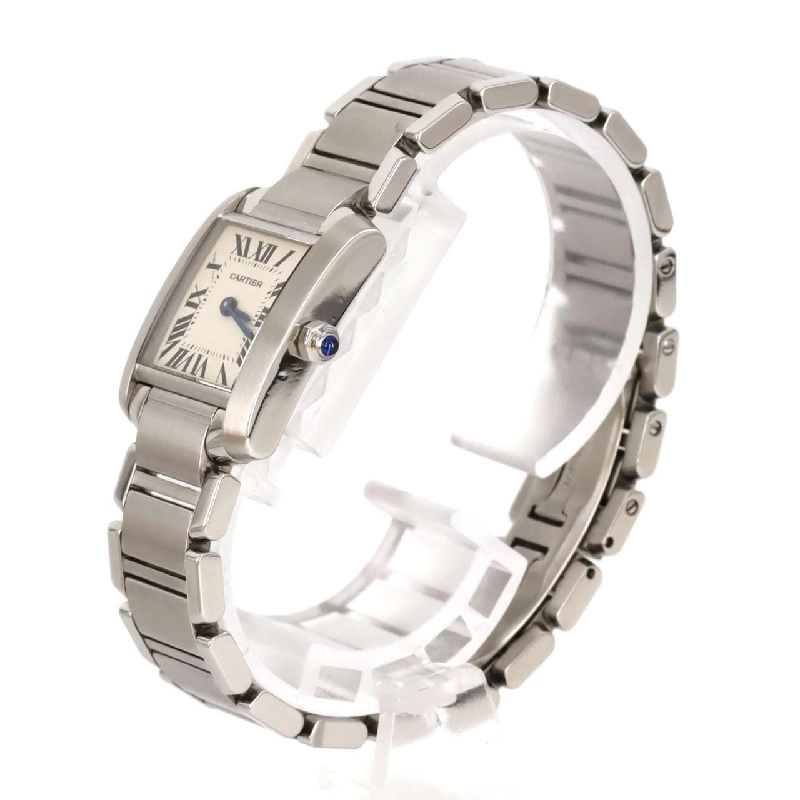 Cartier Tank Française SM W51008Q3 SS Quartz - Hàng hiệu Chính hãng 876639