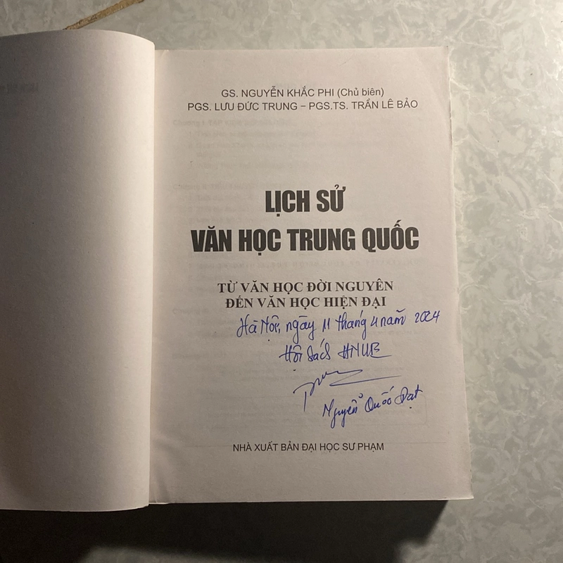 Lịch Sử văn học Trung Quốc  517243