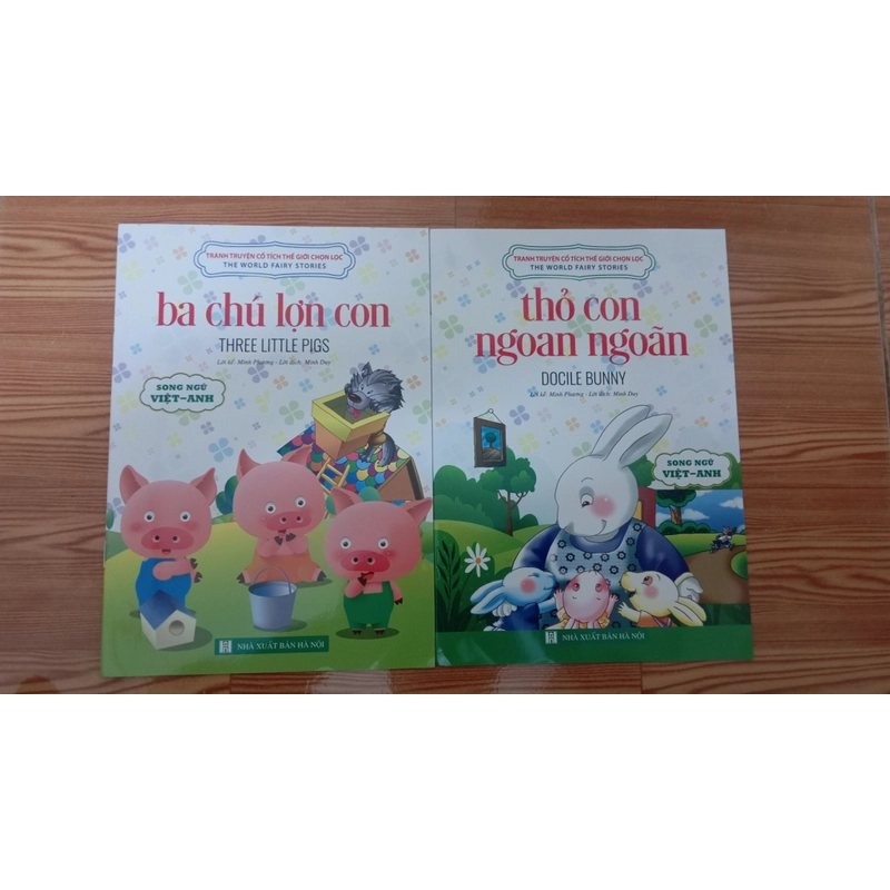 Combo 2 Quyển Truyện Cổ Tích Thế Giới Chọn Lọc Song Ngữ Việt Nam(có thể tự chọn) 547648