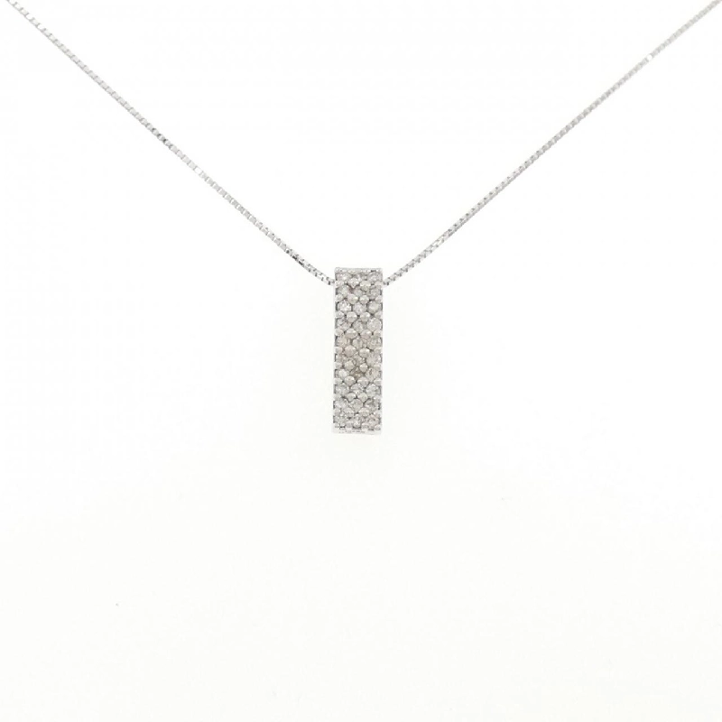 K18WG Dây chuyền kim cương 0.38CT - Hàng hiệu Chính hãng 861185