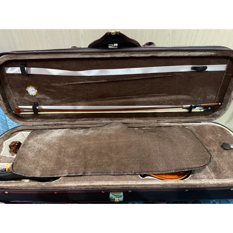 Đàn violin cao cấp gỗ sồi tự nhiên, màu nâu, phụ kiện đầy đủ 786863