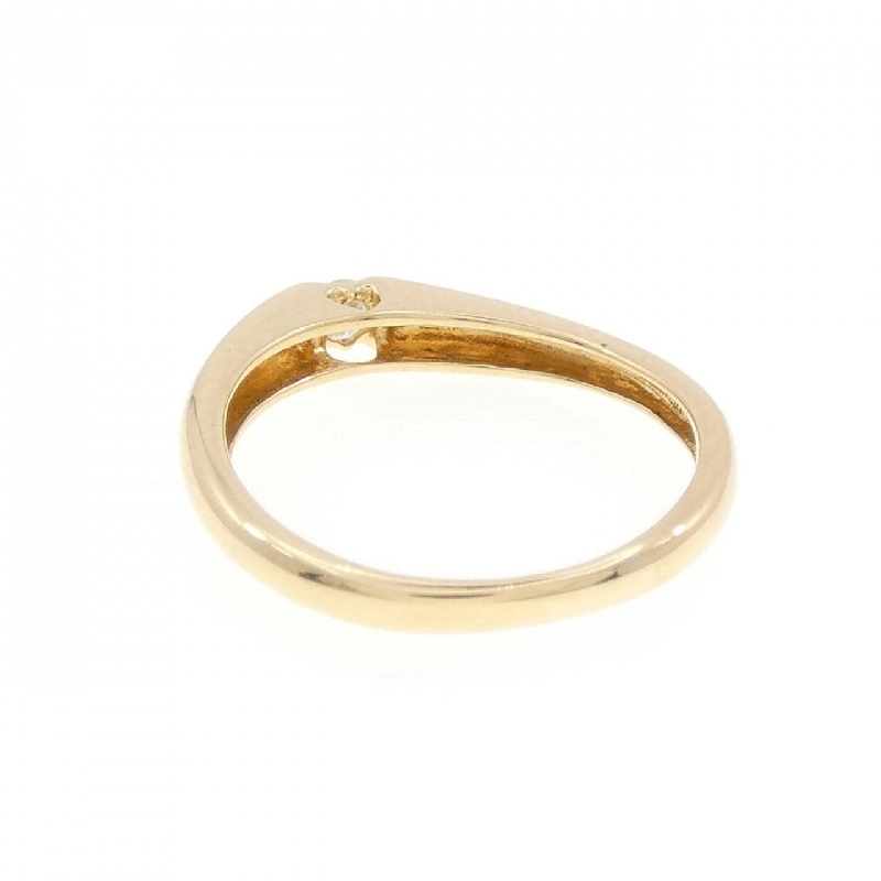 Nhẫn kim cương K18YG 0.06CT 671922