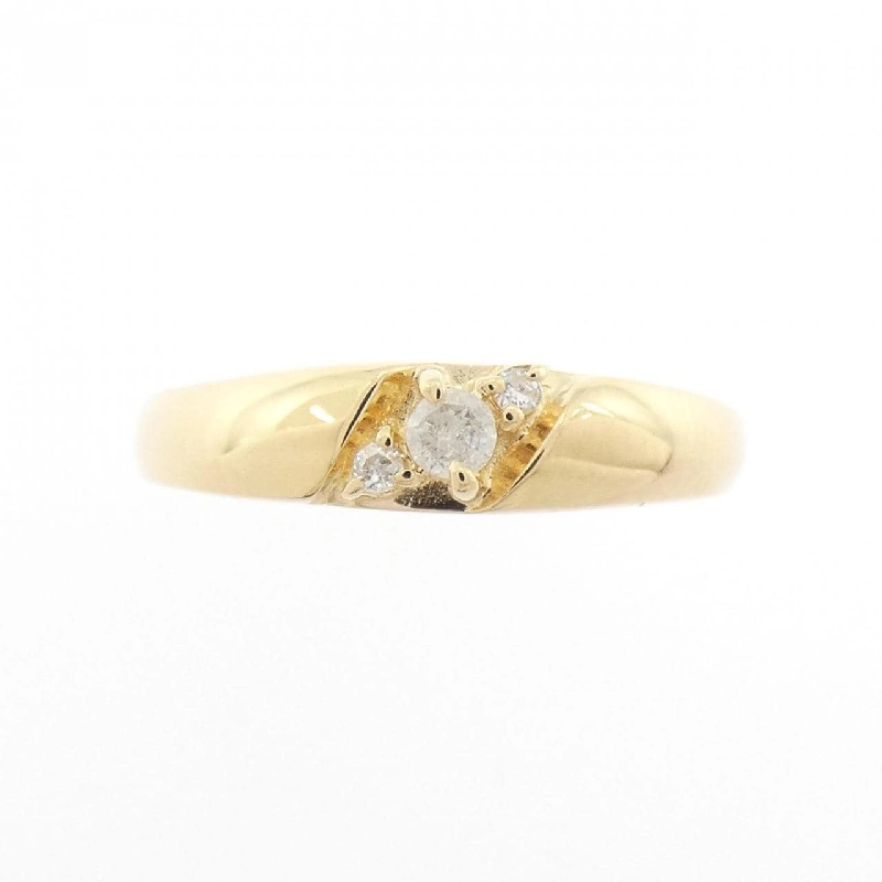 Nhẫn kim cương K18YG 668094