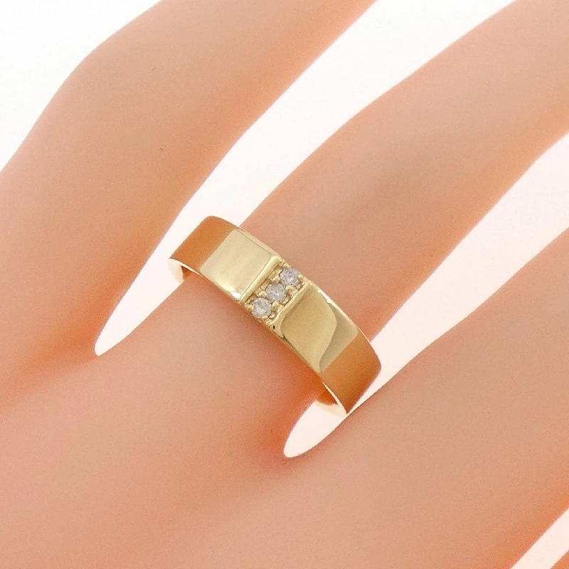 Nhẫn kim cương K18YG - Hàng hiệu Authentic 853223