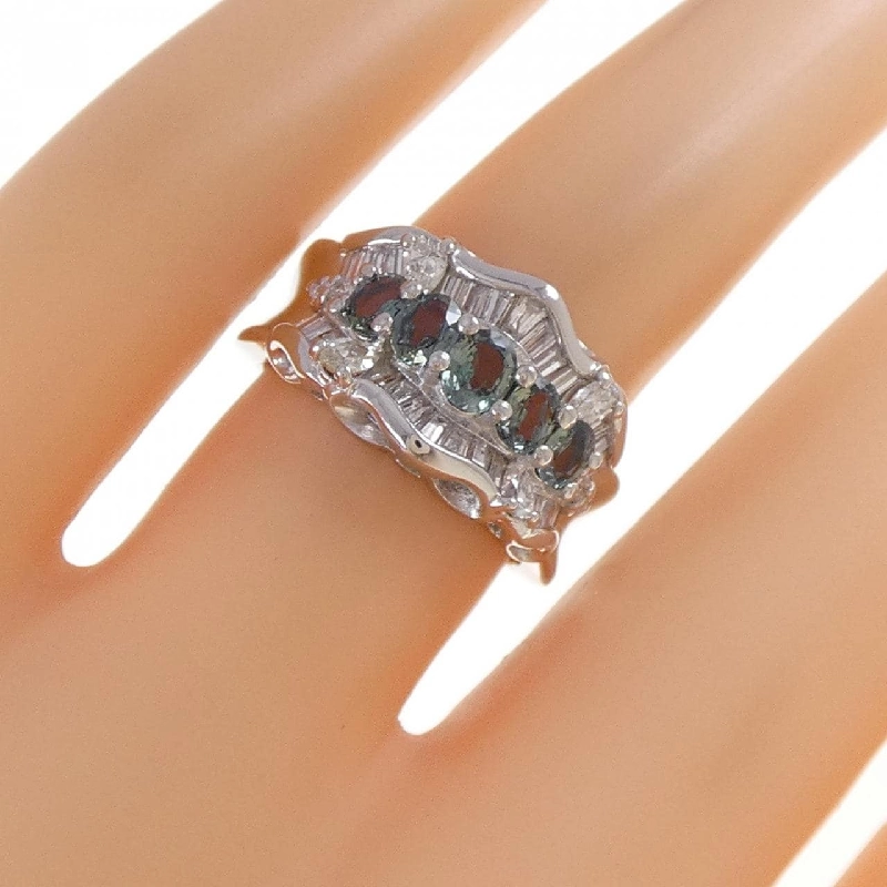 Nhẫn Alexandrite PT900 0.67CT - Hàng hiệu Authentic 854592