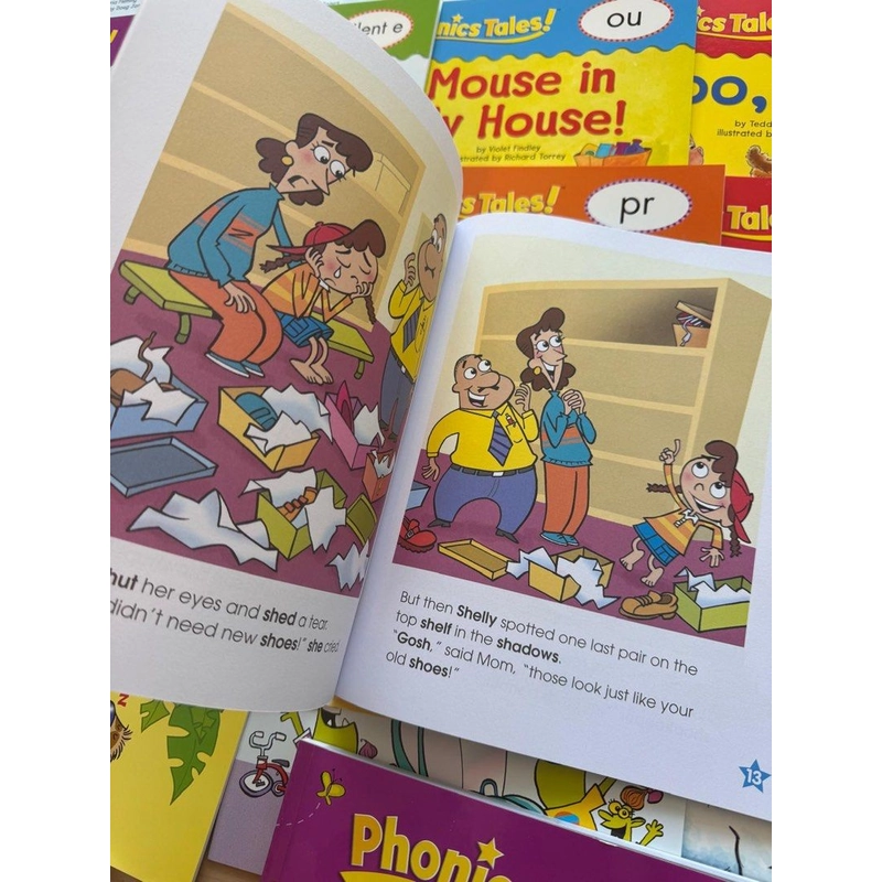 Bộ sách Phonics tales (25 cuốn tiếng Anh kèm audio) 552081