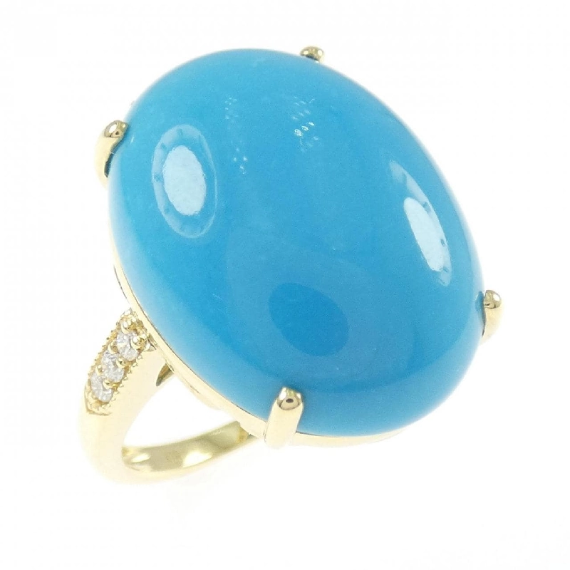 Nhẫn Turquoise K18YG 10.00CT - Hàng hiệu Chính hãng 852351
