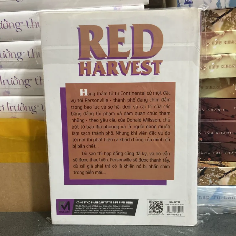 (Trinh thám) - Mùa gặt đỏ - Dashiell Hammett 976205