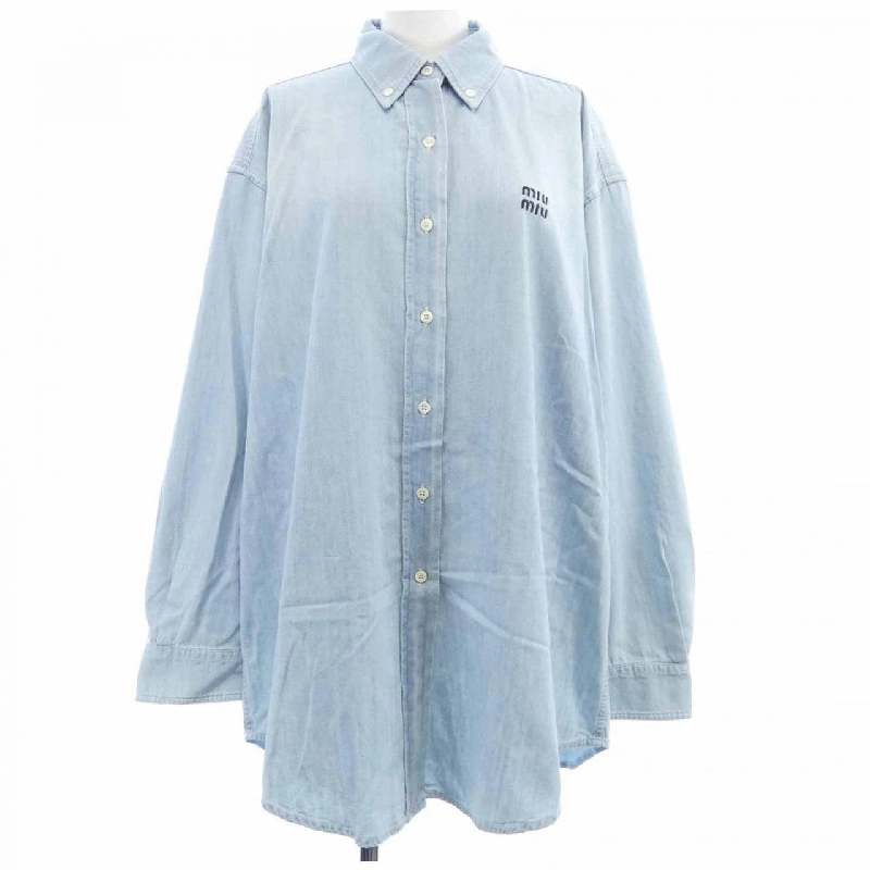 MIU MIU GWC097 10BM Áo sơ mi 635175