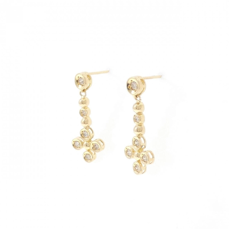 K18YG Bông tai kim cương 0.20CT - Hàng hiệu Chính hãng 869231