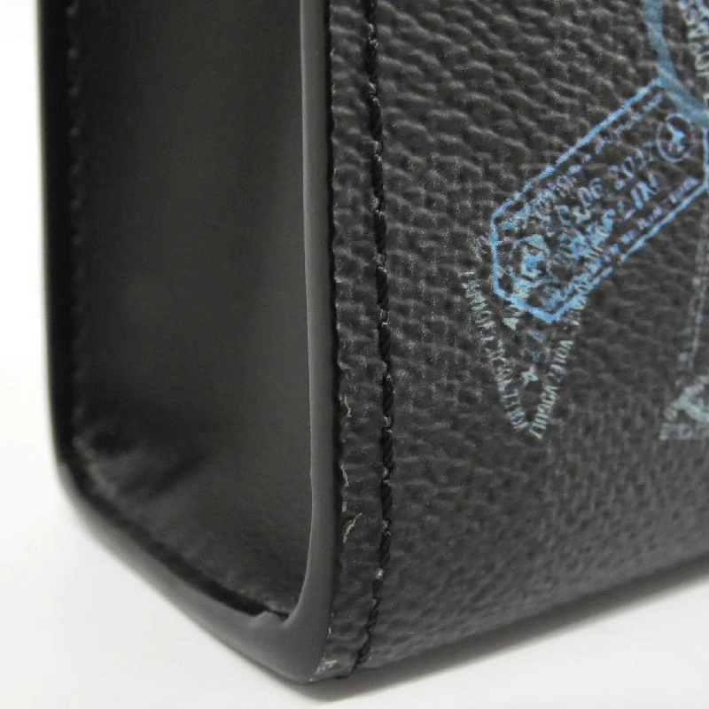 Túi xách đeo vai Louis Vuitton Damier Graphite Stamp Gaston Wearable Wallet N64608 - Hàng hiệu Chính hãng 805476