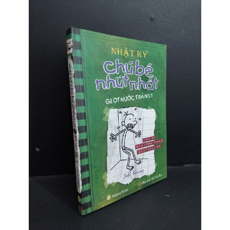 Nhật ký chú bé nhút nhát 3 Giọt nước tràn ly mới 90% bẩn bìa, ố nhẹ 2014 HCM1712 Jeff Kinney VĂN HỌC 355189