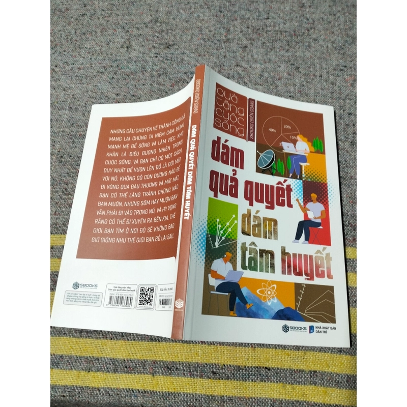 Sách kỹ năng sống, Dám quả quyết dám tâm huyết, Sbooks 458335