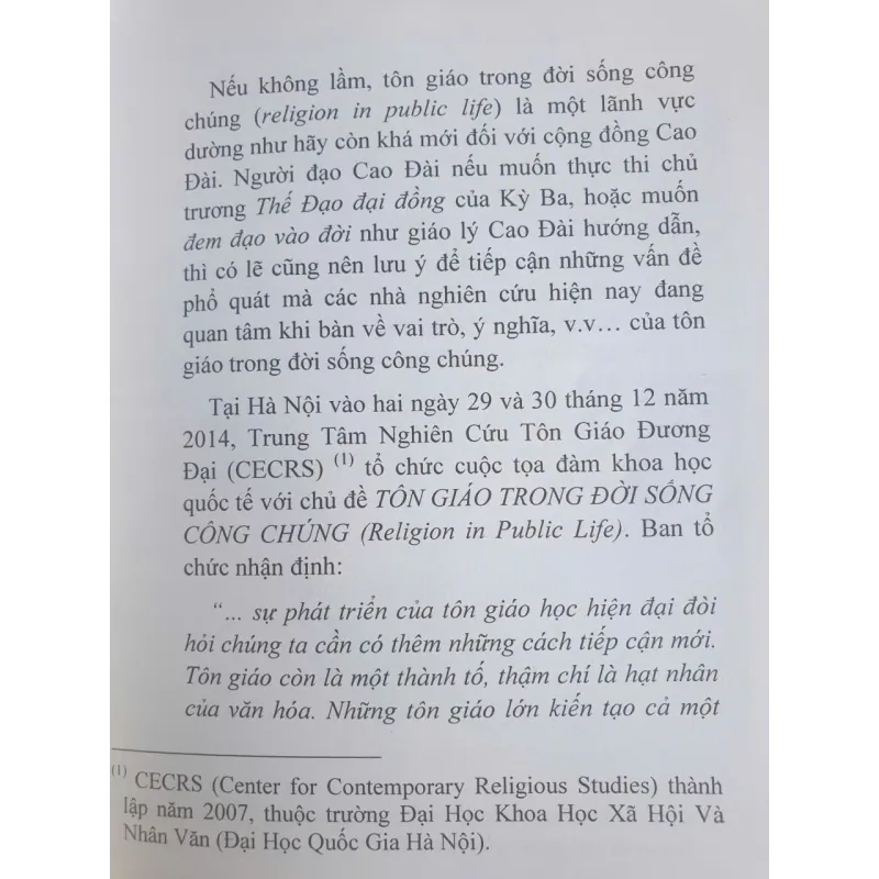 Đạo cao đài trong đời sống công chúng 757910