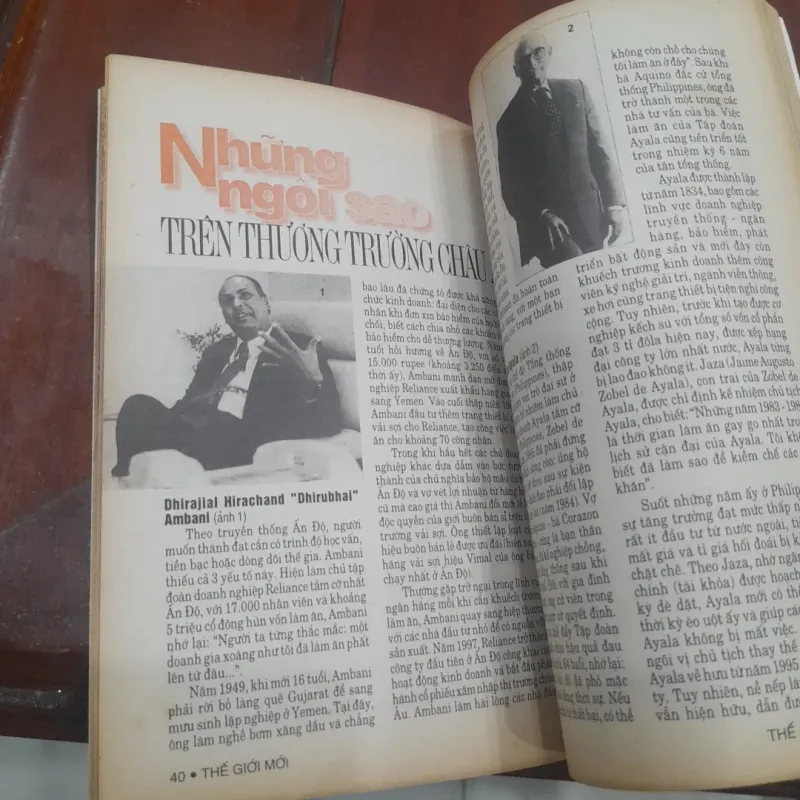 THẾ GIỚI MỚI số 313 ngày 23.11.1998 785501