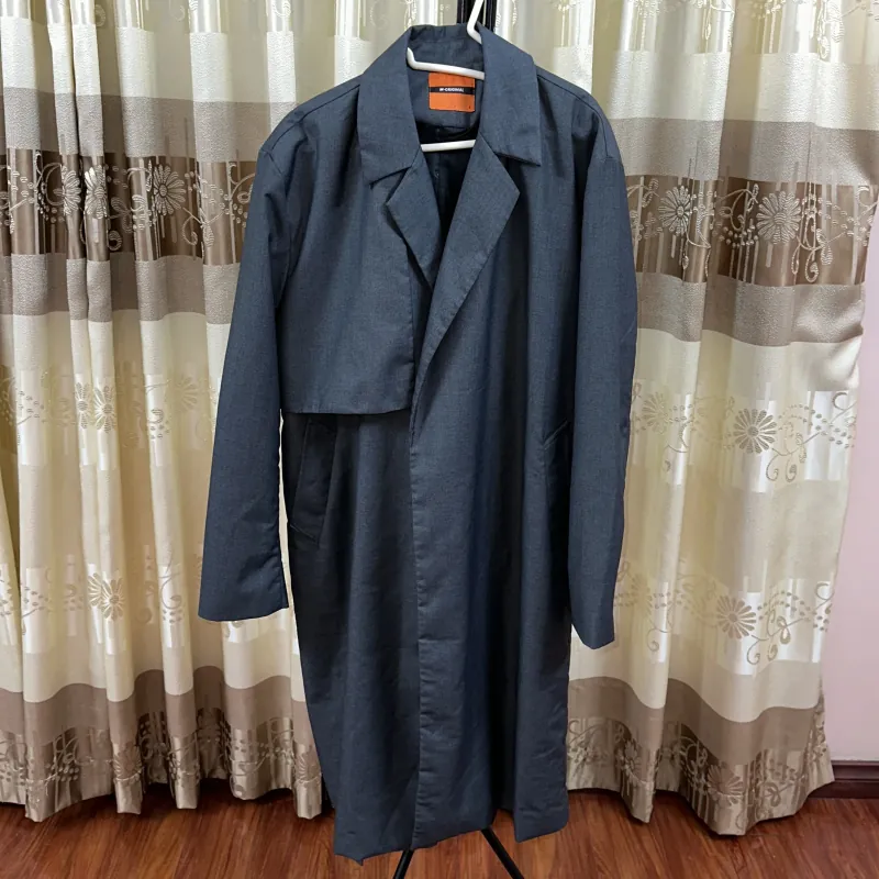 Áo khoác dáng dài ngang gối phong cách Hàn Quốc mùa thu MRCYC dành cho nam 996539