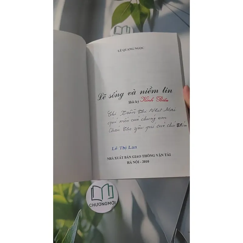 Lẽ Sống Và Niềm Tin - Hồi Ký Lê Quang Ngọc 928523