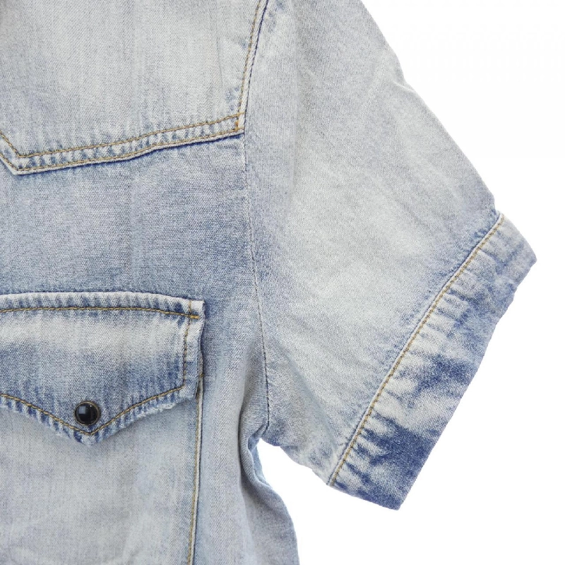 SAINT LAURENT S／S Shirt - Hàng hiệu Authentic 906392